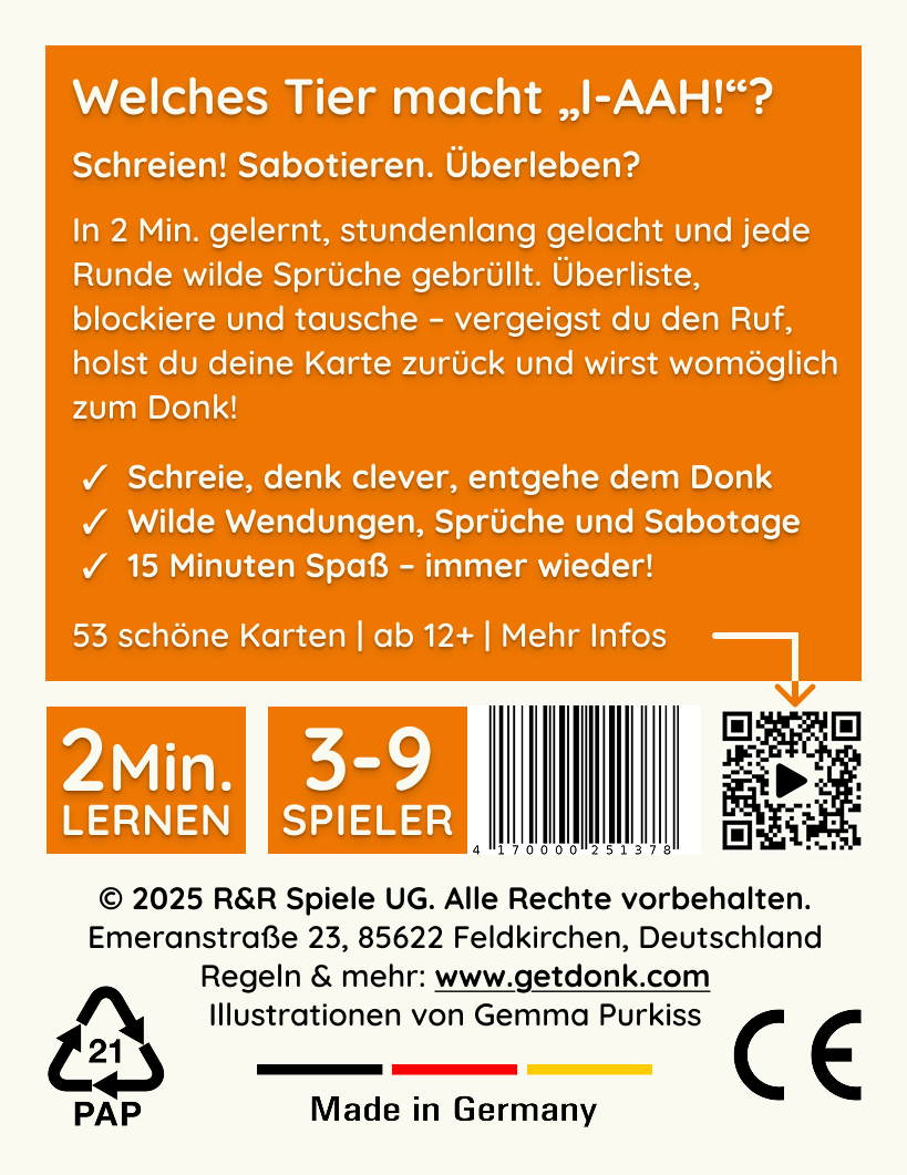 DONK!® Das ultimativ Kartenspiel